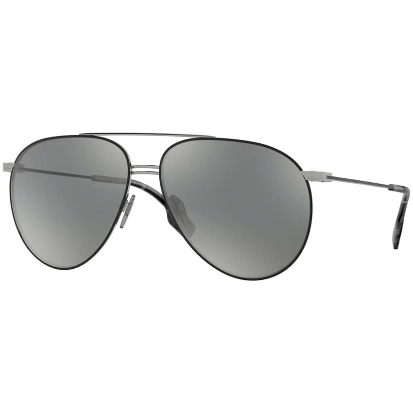 burberry gunmetal sunglasses