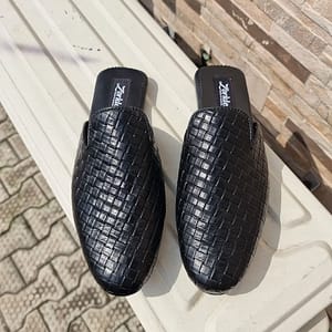 Kani Mules Black Leather