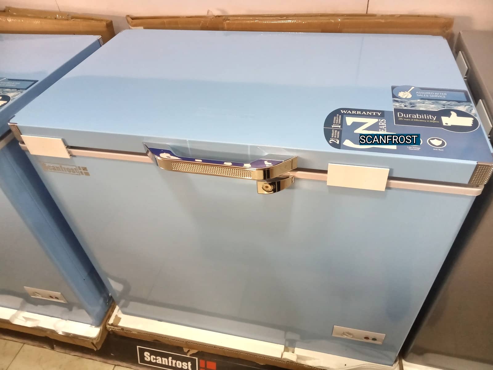 scanfrost freezer 200 litres